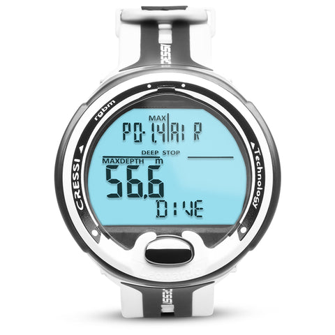 Cressi Leonardo 2.0 Wrist Computer White/Black | Diving Sports Canada | Vancouver