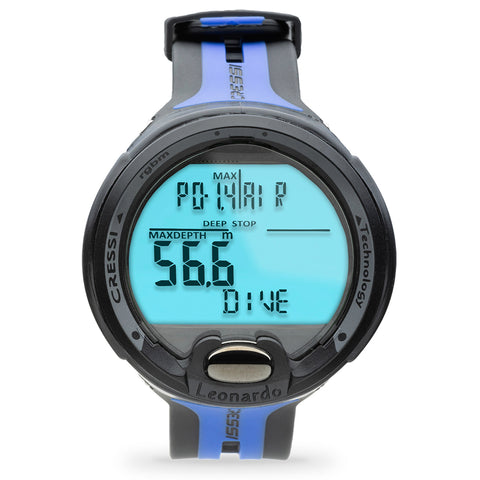 Cressi Leonardo 2.0 Wrist Computer Blue | Diving Sports Canada | Vancouver