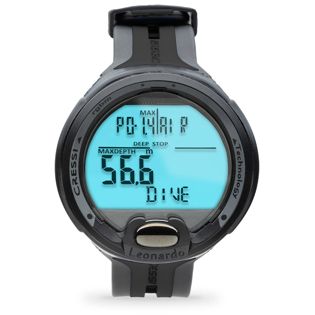 Cressi Leonardo 2.0 Wrist Computer Black | Diving Sports Canada | Vancouver