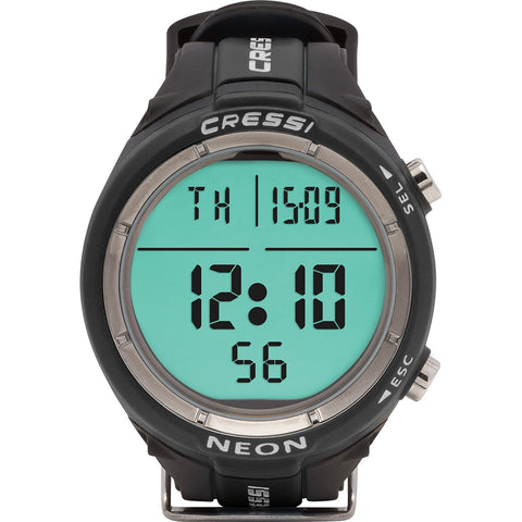 Cressi Neon Wrist Computer Black | Diving Sports Canada | Vancouver