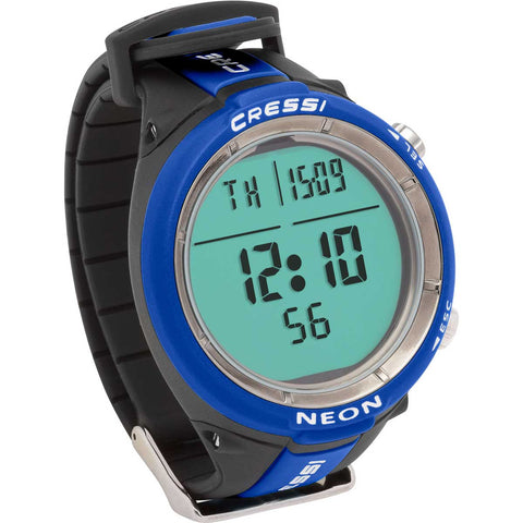 Cressi Neon Wrist Computer Blue | Diving Sports Canada | Vancouver