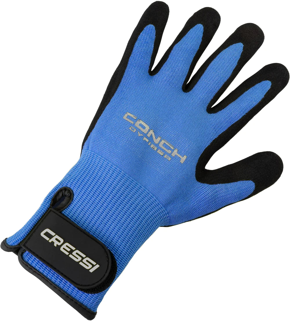 Cressi Conch Gloves Blue | Diving Sports Canada | Vancouver