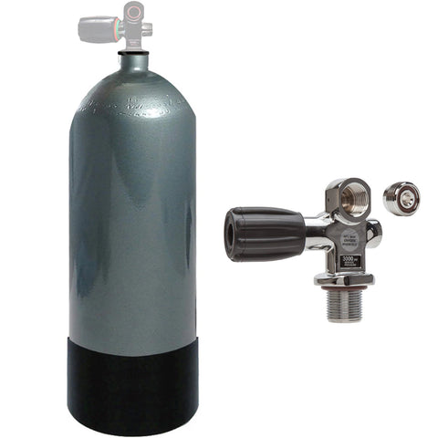 Faber High Pressure Steel Tank Galvanized | Diving Sports Canada | Vancouver