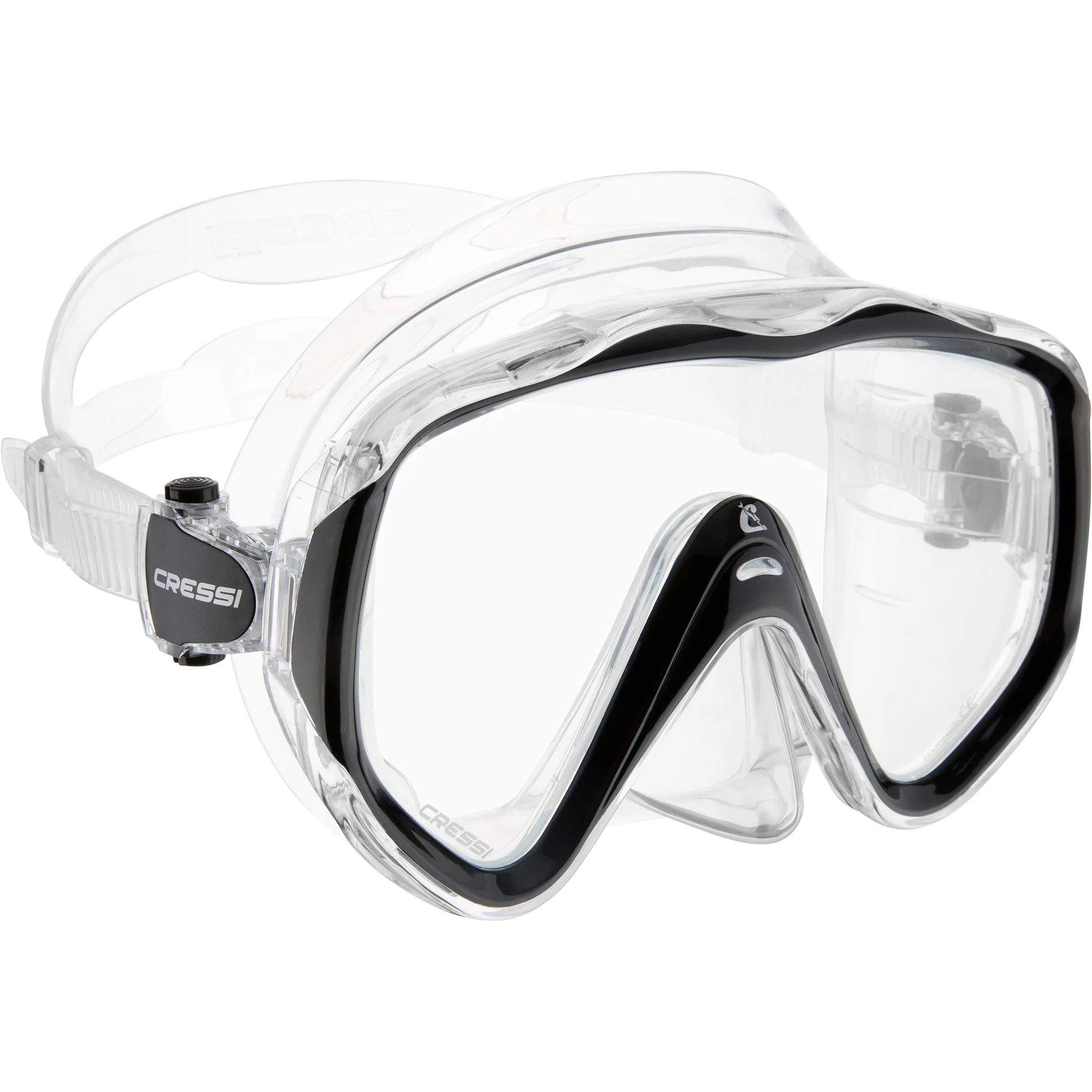 Cressi Liberty Dive Mask Clear/Black | Diving Sports Canada | Vancouver