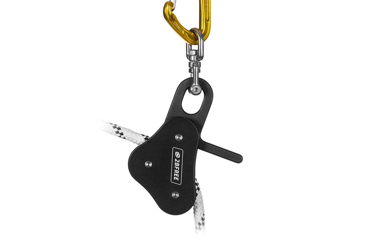 2BFREE Low Friction Pulley Jet Black | Diving Sports Canada | Vancouver