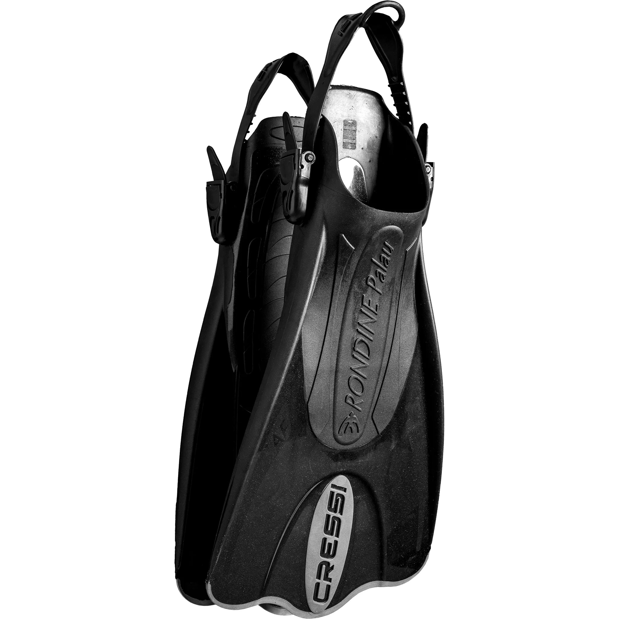 Cressi Palau SAF Open Heel Fins Titanium | Diving Sports Canada | Vancouver