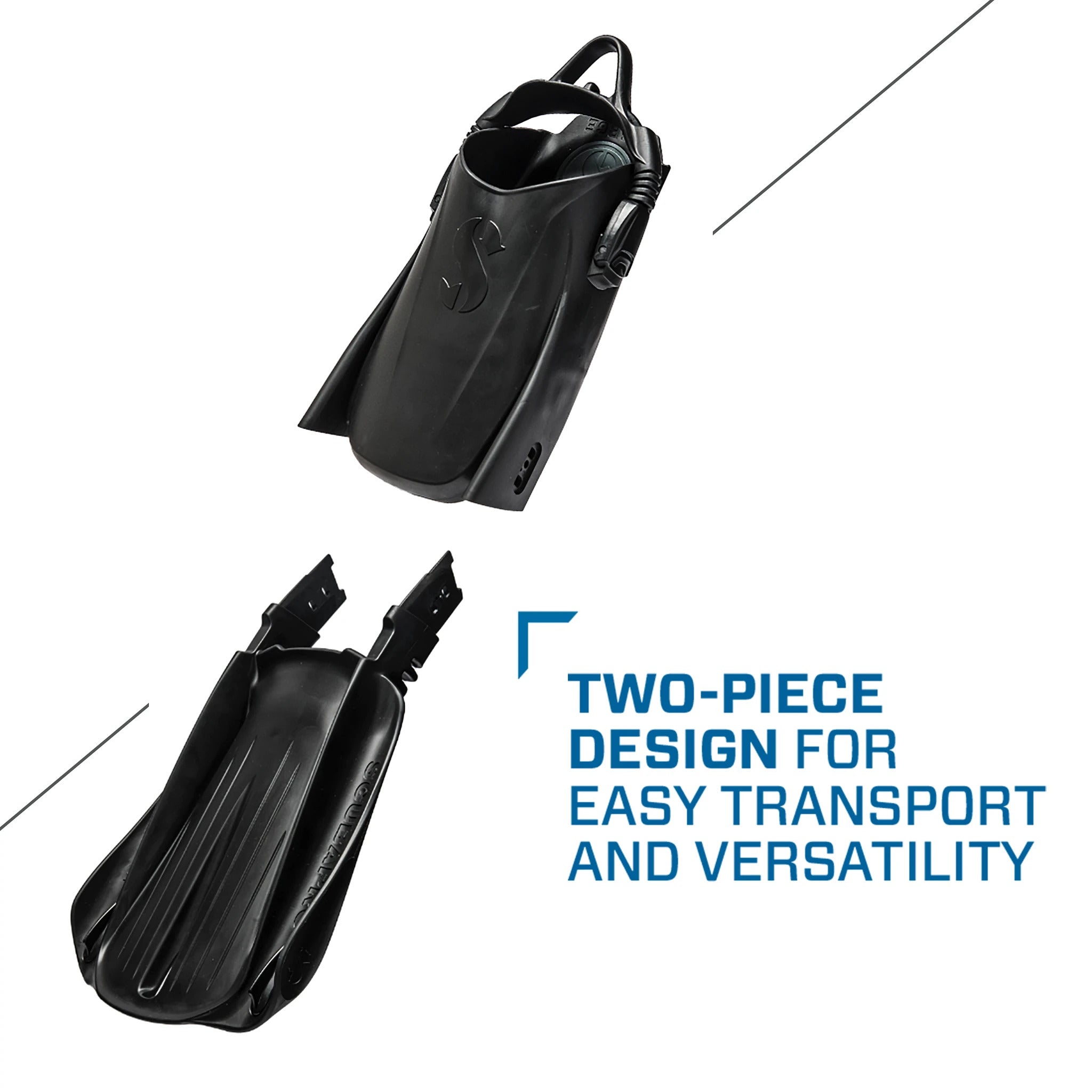 Scubapro Seawing Supernova Fins Open Heel Black | Diving Sports Canada | Vancouver