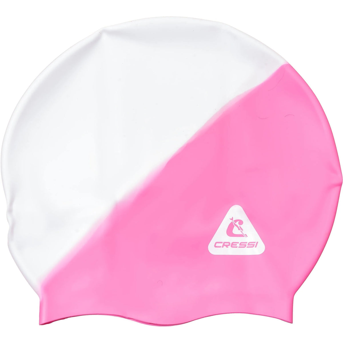 Cressi Swift Adult Swim Cap White/Pink | Diving Sports Canada | Vancouver