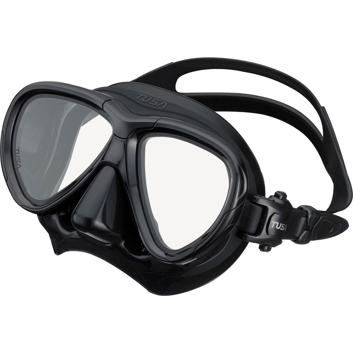 Tusa Intega Mask Black/Black | Diving Sports Canada | Vancouver