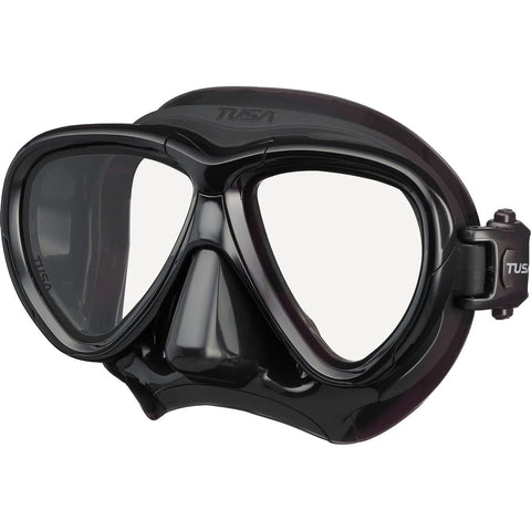 Tusa Intega Mask Black/Black | Diving Sports Canada | Vancouver