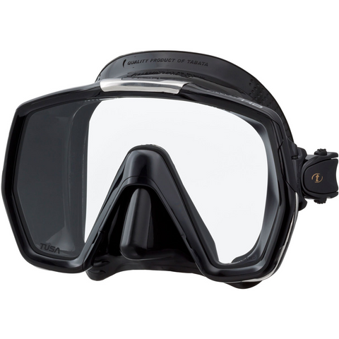 Tusa Freedom HD Mask All Black | Diving Sports Canada | Vancouver
