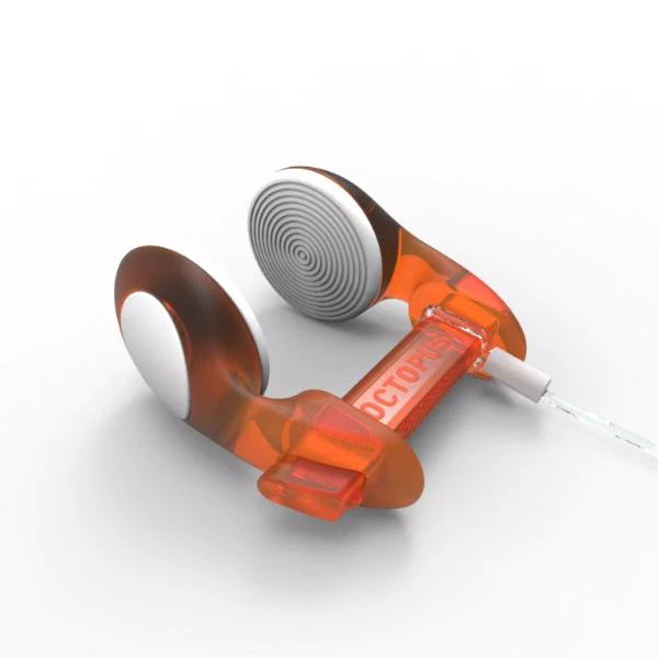 Octopus Freediving Nose Clip Classic Transparent Orange | Diving Sports Canada | Vancouver