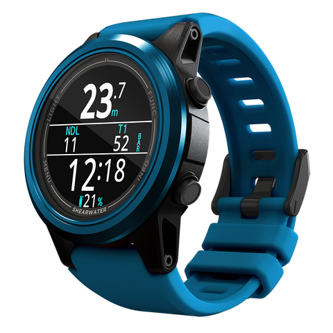 Shearwater Tern TX Wrist Computer Blue