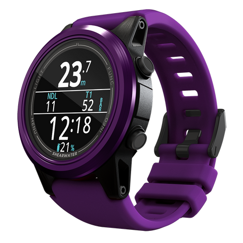Shearwater Tern TX Wrist Computer Purple