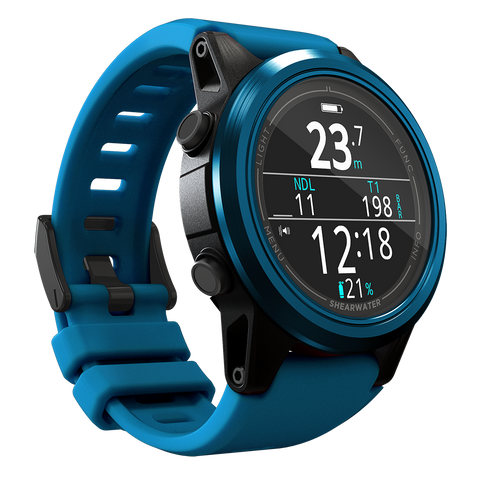 Shearwater Tern TX Wrist Computer Blue