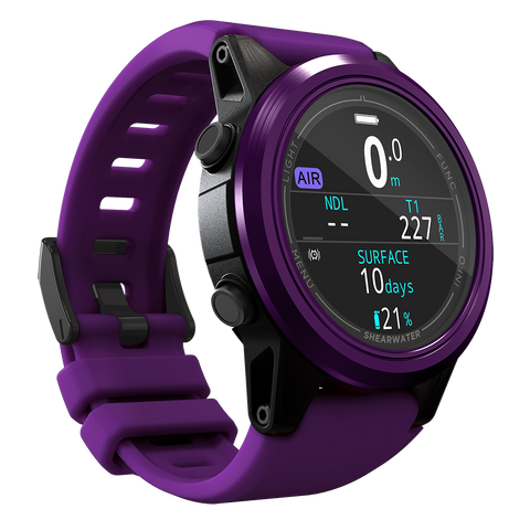 Shearwater Tern TX Wrist Computer Purple