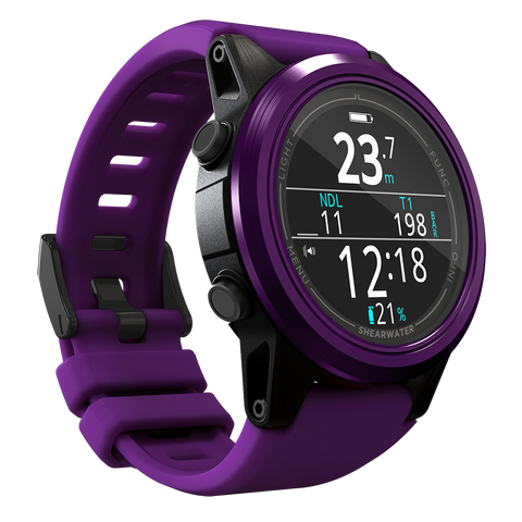 Shearwater Tern TX Wrist Computer Purple