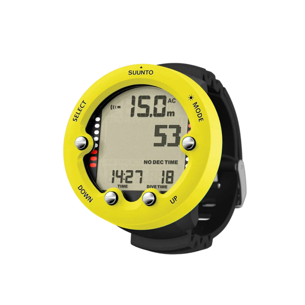 Suunto Zoop Novo Wrist Computer Lemon Yellow | Diving Sports Canada | Vancouver