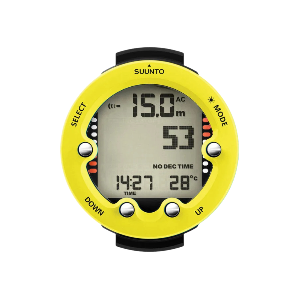 Suunto Zoop Novo Wrist Computer Lemon Yellow | Diving Sports Canada | Vancouver
