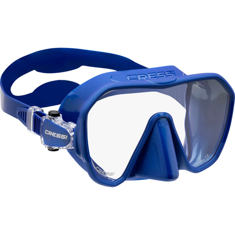 Cressi Z2S Dive Mask Blue Metal | Diving Sports Canada | Vancouver