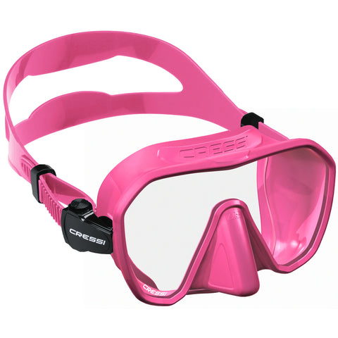 Cressi Z2S Dive Mask Pink Fluo | Diving Sports Canada | Vancouver