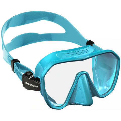 Cressi Z2S Dive Mask Turquoise | Diving Sports Canada | Vancouver