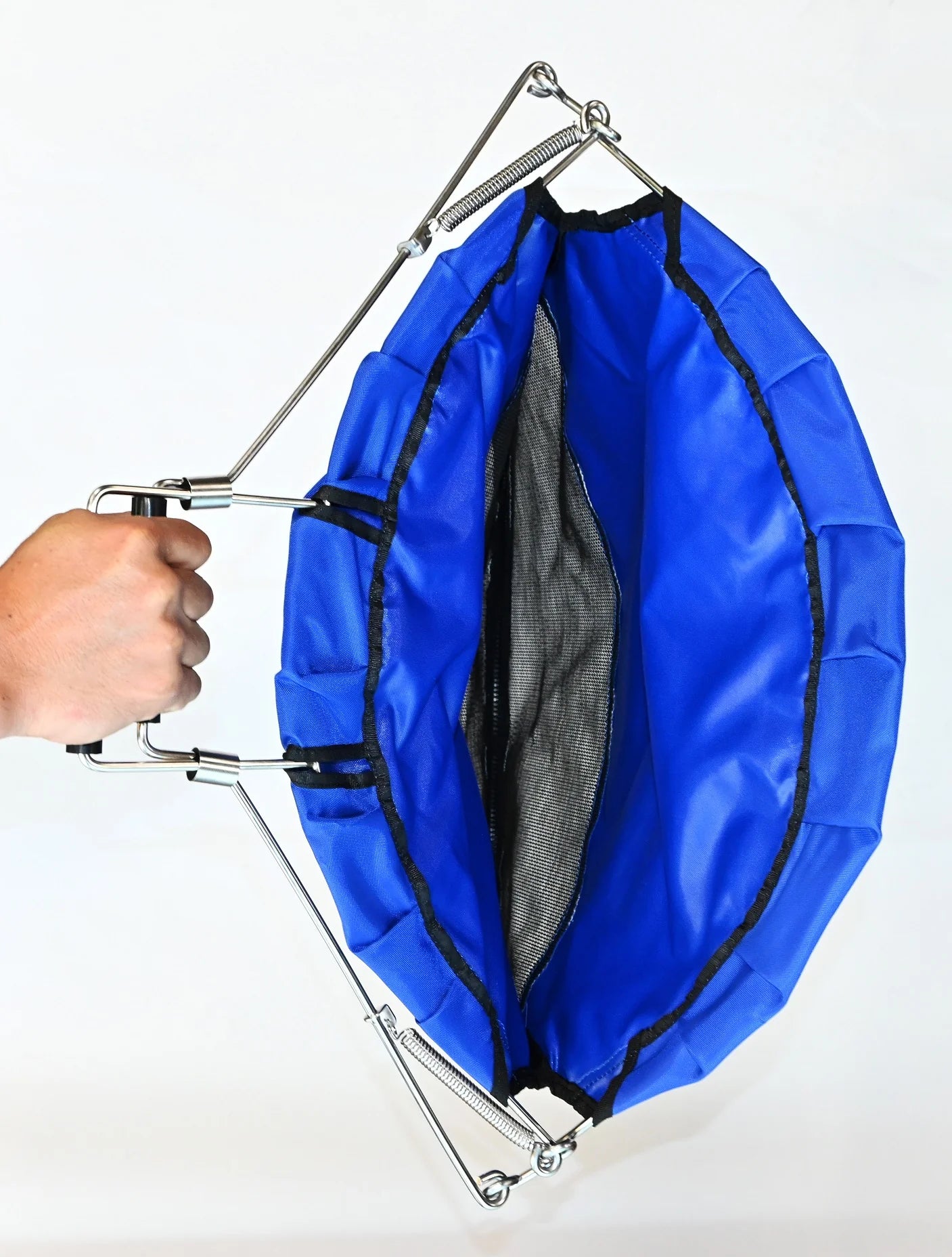 Spear Pro Heavy Duty One Handed Lobster Bag With Zipper 20"x25" Blue | Diving Sports Canada | Vancouver