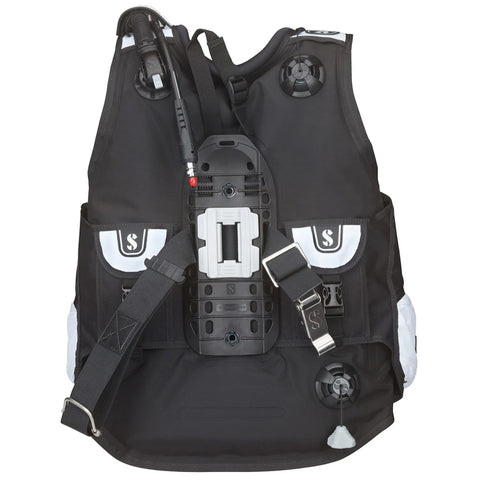 Scubapro Bella BCD with Balanced Power Inflator Black/White | Diving Sports Canada | Vancouver