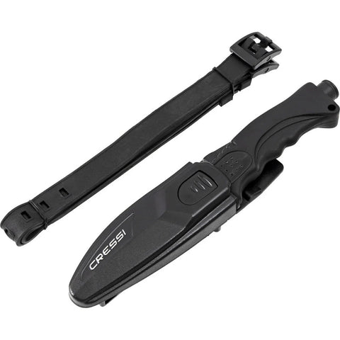 Cressi Skorpion Knife Black | Diving Sports Canada | Vancouver