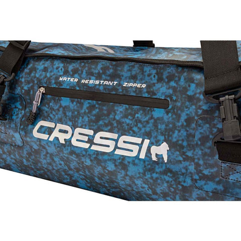 Cressi Gorilla Pro XL Bag Blue Camo | Diving Sports Canada | Vancouver