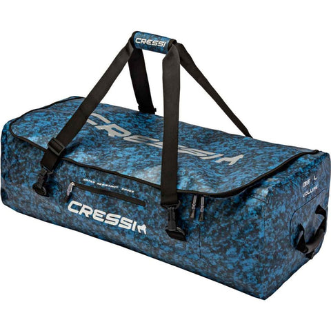 Cressi Gorilla Pro XL Bag Blue Camo | Diving Sports Canada | Vancouver