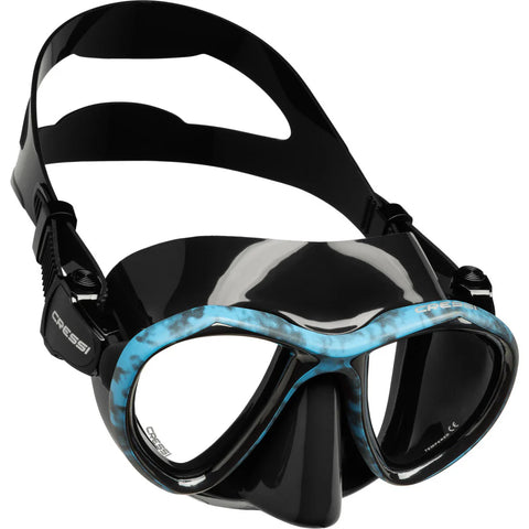 Cressi Metis Dive Mask Camo Blue | Diving Sports Canada | Vancouver