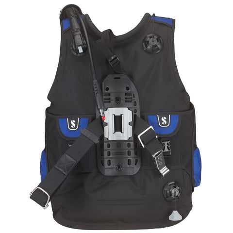 Scubapro Glide BCD 2023 with Balanced Power Inflator Black/Blue | Diving Sports Canada | Vancouver