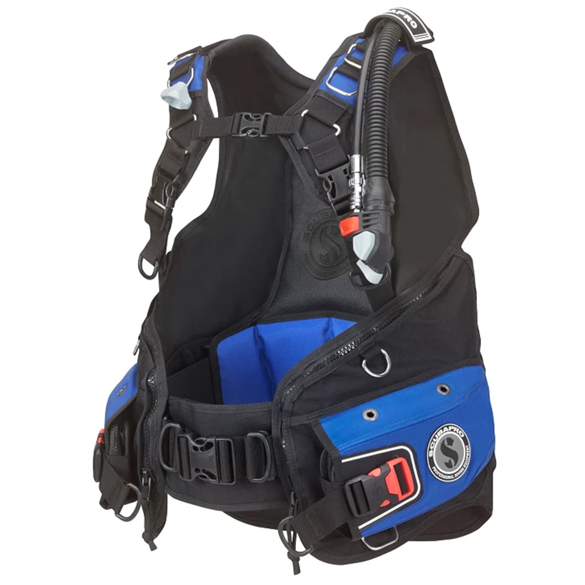 Scubapro Glide BCD 2023 with Balanced Power Inflator Black/Blue | Diving Sports Canada | Vancouver
