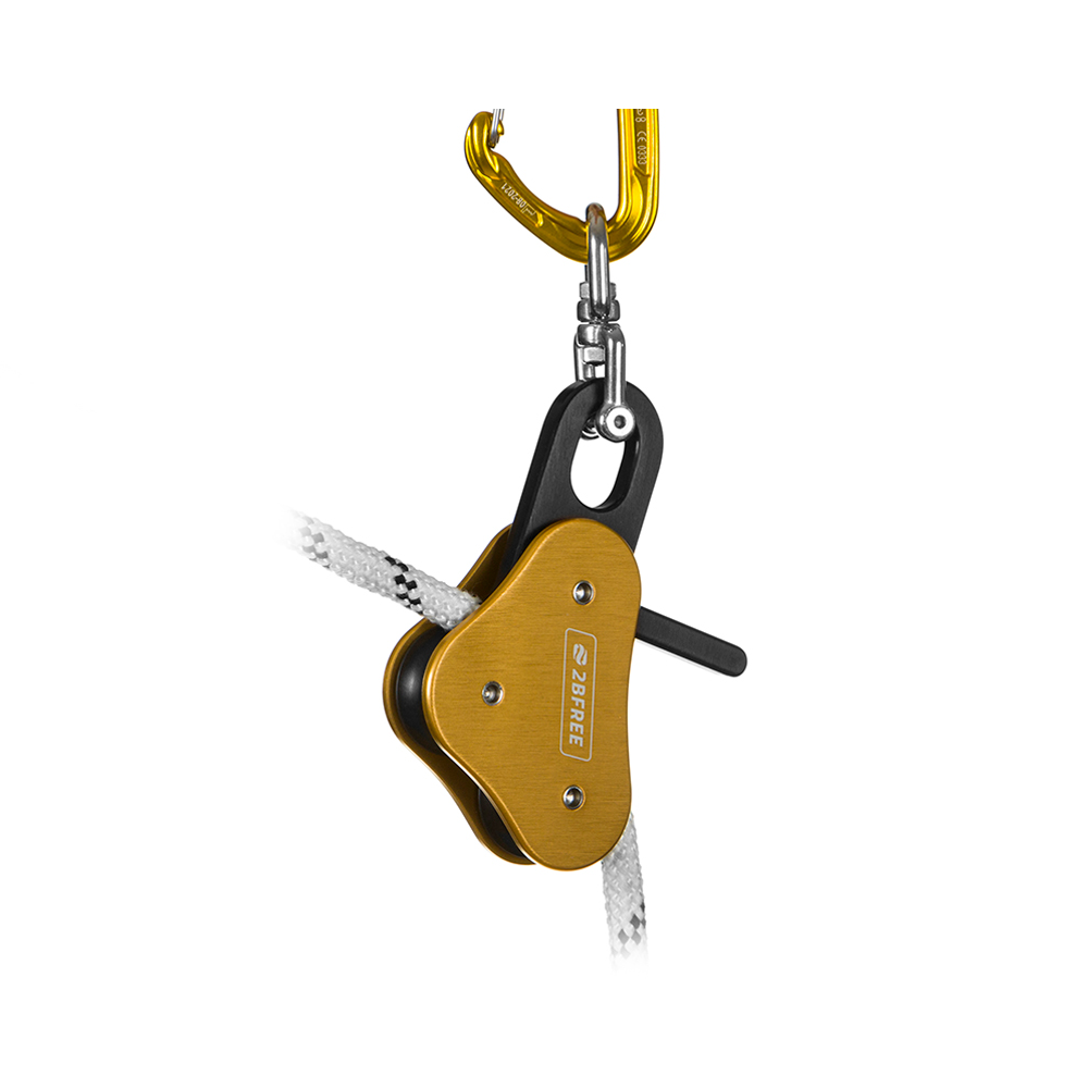 2BFREE Low Friction Pulley Golden Orange | Diving Sports Canada | Vancouver