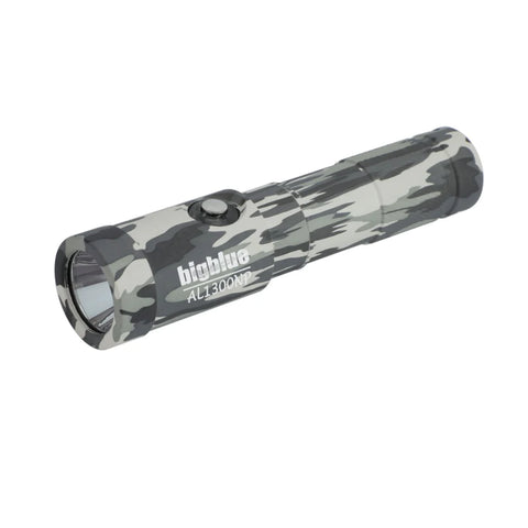 Bigblue 1300 Lumen Narrow Beam Dive Light Grey Camo | Diving Sports Canada | Vancouver