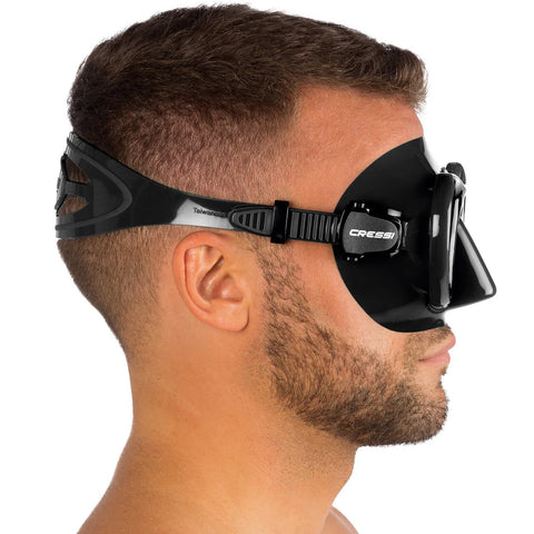 Cressi Metis Dive Mask Black | Diving Sports Canada | Vancouver