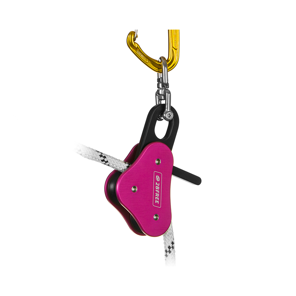 2BFREE Low Friction Pulley Neon Pink | Diving Sports Canada | Vancouver