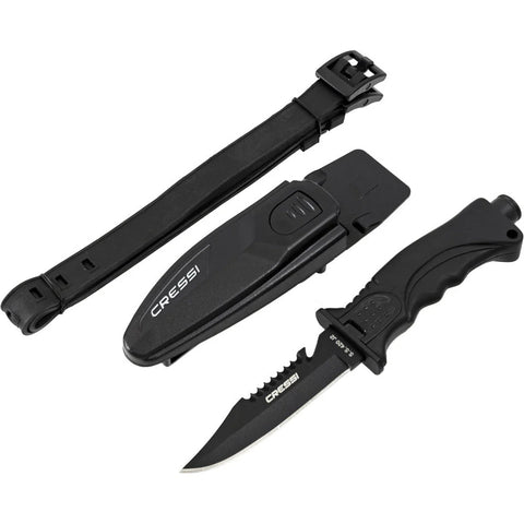 Cressi Skorpion Knife Black | Diving Sports Canada | Vancouver