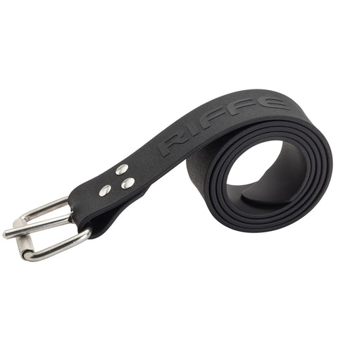 Riffe Silicone Marseilles Weight Belt Black | Diving Sports Canada | Vancouver