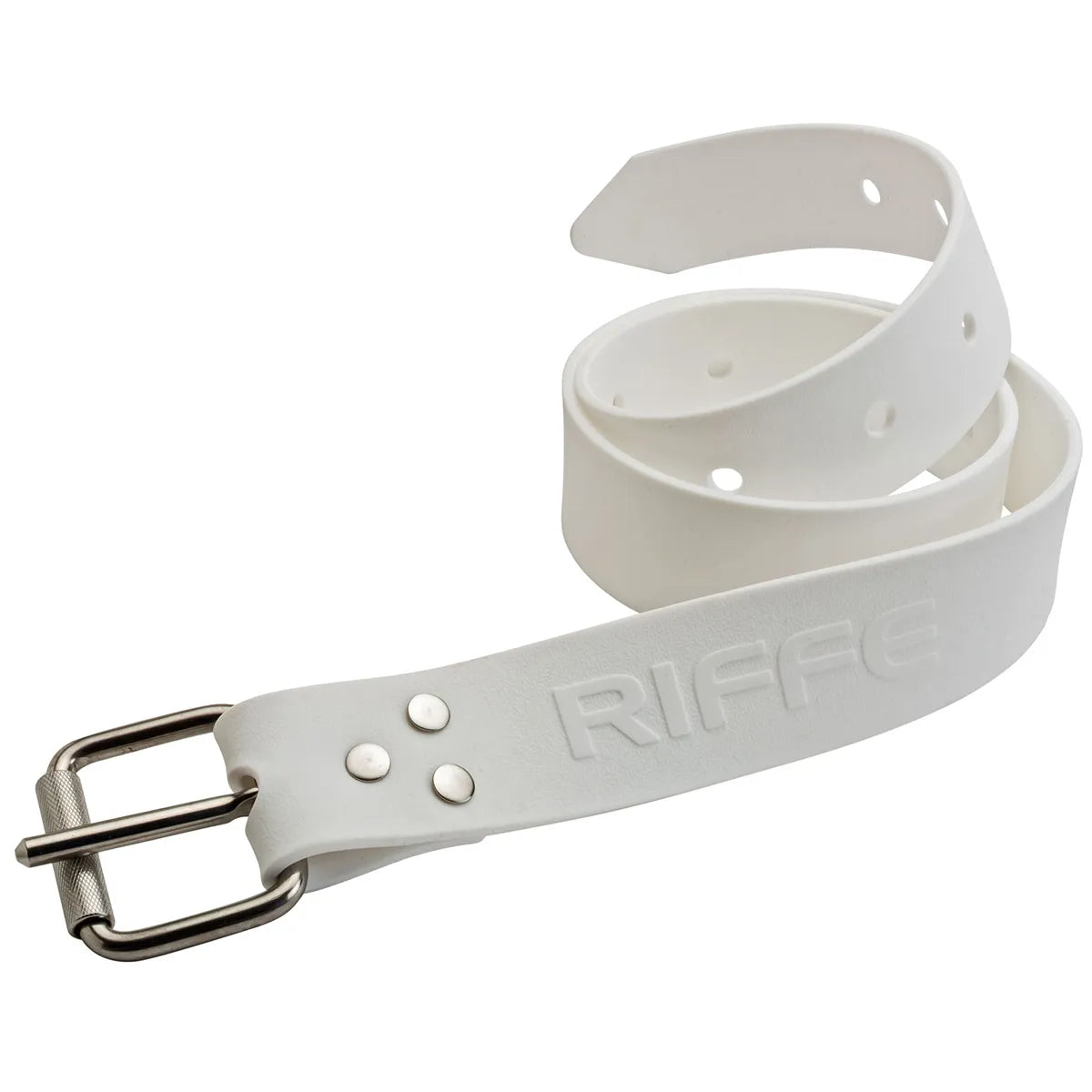 Riffe Silicone Marseilles Weight Belt White | Diving Sports Canada | Vancouver