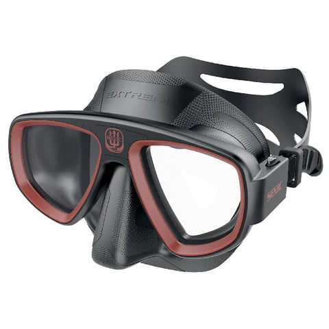 Seac Extreme 50 S/BL Dive Mask Black/Red | Diving Sports Canada | Vancouver