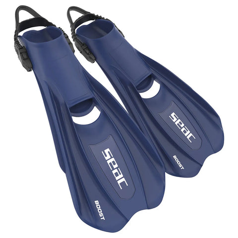 Seac Pinne Boost Open Heel Fins Blue