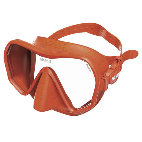 Seac Pura Anti-Fog Dive Mask Orange