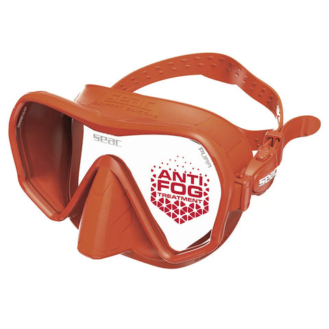 Seac Pura Anti-Fog Dive Mask Orange