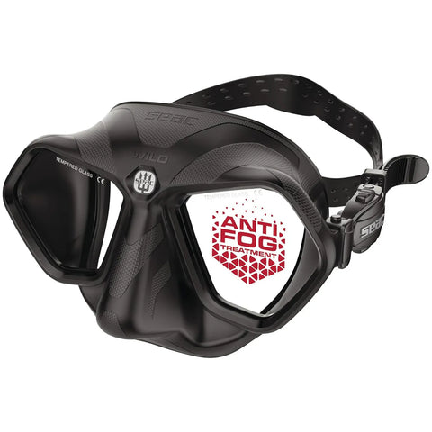 Seac Wild Anti-Fog Dive Mask Black
