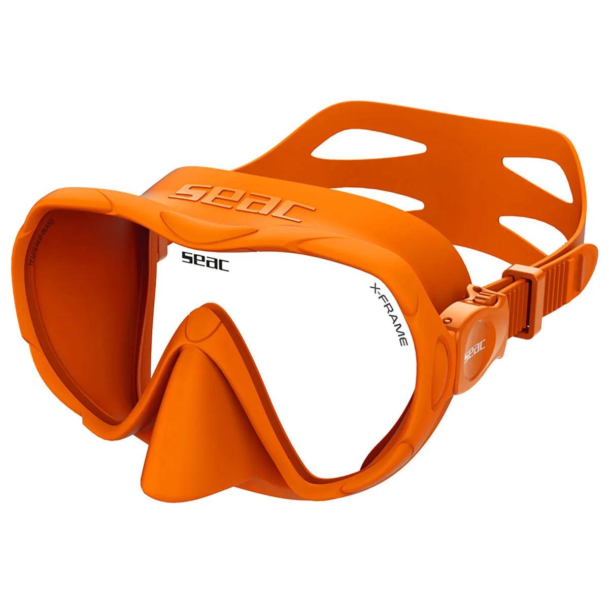 Seac X-Frame Frameless Dive Mask Arancio