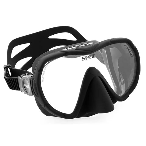 Seac X-Frame Frameless Dive Mask Black