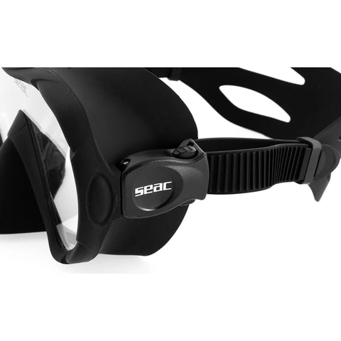Seac X-Frame Frameless Dive Mask Black