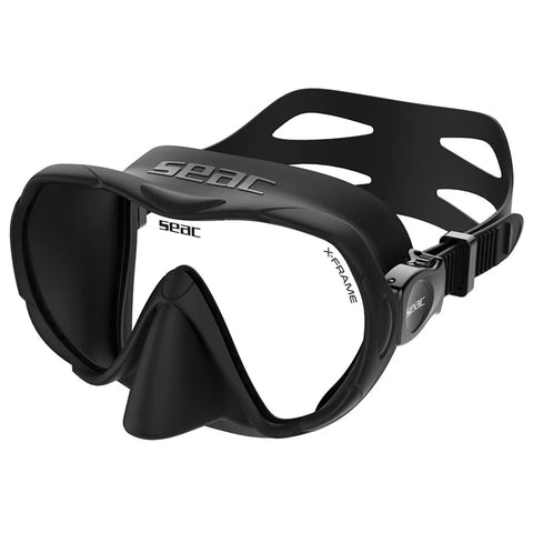 Seac X-Frame Frameless Dive Mask Black